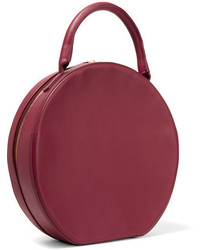 Sac fourre-tout en cuir rouge Mansur Gavriel