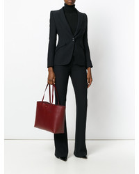 Sac fourre-tout en cuir rouge Tom Ford