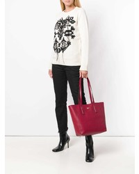 Sac fourre-tout en cuir rouge MICHAEL Michael Kors