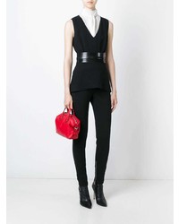 Sac fourre-tout en cuir rouge Givenchy