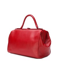 Sac fourre-tout en cuir rouge A.F.Vandevorst