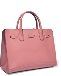 Sac fourre-tout en cuir rouge Mansur Gavriel