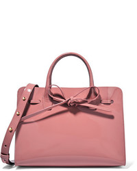 Sac fourre-tout en cuir rouge Mansur Gavriel