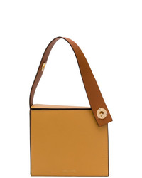 Sac fourre-tout en cuir tabac Danse Lente