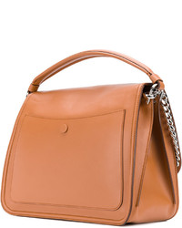 Sac fourre-tout en cuir tabac Tod's