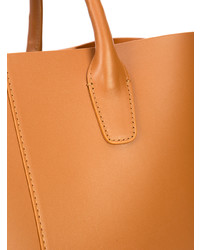 Sac fourre-tout en cuir tabac Mansur Gavriel