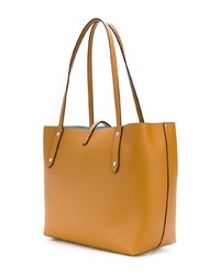 Sac fourre-tout en cuir tabac Coach