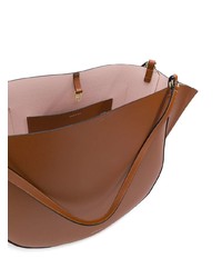 Sac fourre-tout en cuir tabac Wandler