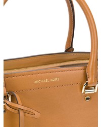 Sac fourre-tout en cuir tabac MICHAEL Michael Kors