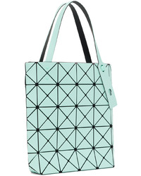 Sac fourre-tout en cuir vert menthe Bao Bao Issey Miyake