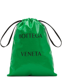 Sac fourre-tout en cuir vert Bottega Veneta
