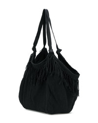 Sac fourre-tout en daim noir Caravana