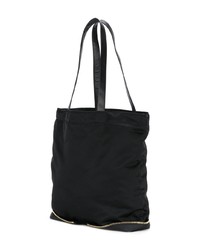 Sac fourre-tout en nylon imprimé noir N°21