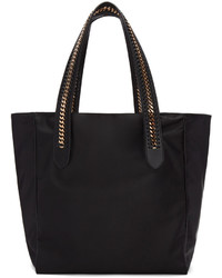 Sac fourre-tout en nylon noir Stella McCartney