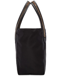 Sac fourre-tout en nylon noir Stella McCartney