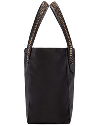 Sac fourre-tout en nylon noir Stella McCartney