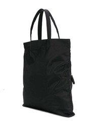 Sac fourre-tout en nylon noir Anya Hindmarch