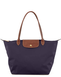 Sac fourre-tout en nylon pourpre foncé