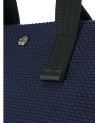 Sac fourre-tout en toile bleu marine Cabas