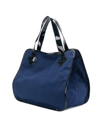 Sac fourre-tout en toile bleu marine Tila March