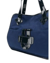 Sac fourre-tout en toile bleu marine Tila March