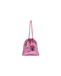 Sac fourre-tout en toile fuchsia ATTICO