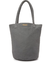 Sac fourre-tout en toile gris Monserat De Lucca