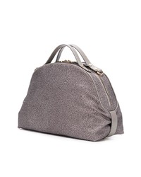 Sac fourre-tout en toile gris Borbonese