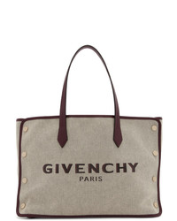 Sac fourre-tout en toile imprimé beige Givenchy