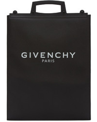 Sac fourre-tout en toile imprimé noir et blanc Givenchy