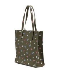 Sac fourre-tout en toile imprimé olive Coach