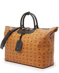 Sac fourre-tout en toile marron MCM