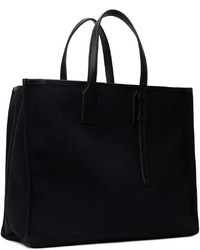 Sac fourre-tout en toile noir Ferragamo