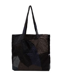 Sac fourre-tout en toile noir By Walid