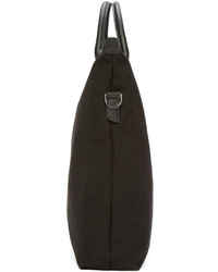 Sac fourre-tout en toile noir WANT Les Essentiels