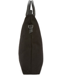 Sac fourre-tout en toile noir WANT Les Essentiels