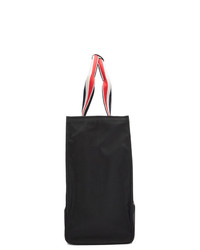 Sac fourre-tout en toile noir Thom Browne