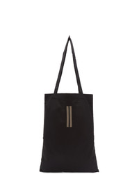 Sac fourre-tout en toile noir Rick Owens DRKSHDW