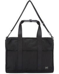 Sac fourre-tout en toile noir Porter