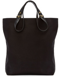 Sac fourre-tout en toile noir Haerfest