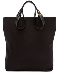 Sac fourre-tout en toile noir Haerfest