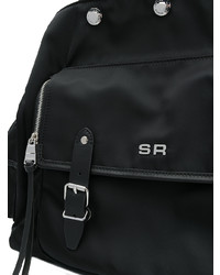 Sac fourre-tout en toile noir Sonia Rykiel