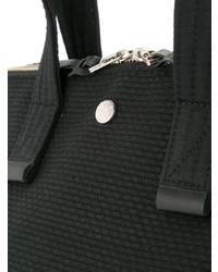 Sac fourre-tout en toile noir Cabas