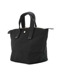 Sac fourre-tout en toile noir Cabas