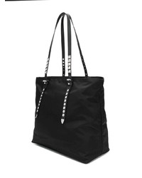 Sac fourre-tout en toile noir Prada