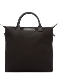 Sac fourre-tout en toile noir WANT Les Essentiels