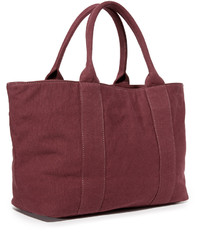 Sac fourre-tout en toile rouge Marc Jacobs