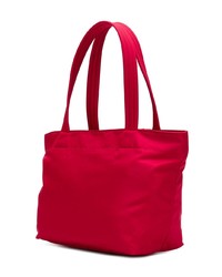 Sac fourre-tout en toile rouge Anya Hindmarch