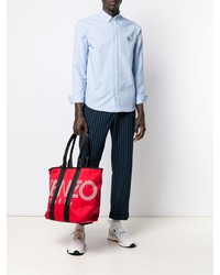 Sac fourre-tout en toile rouge Kenzo