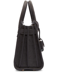 Sac fourre-tout gris foncé Saint Laurent